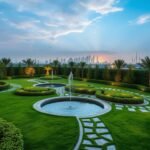 تنسيق حدائق بالرياض تركيب عشب صناعي الرياض تصميم حدائق فاخرة